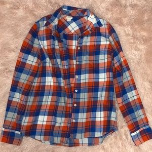 Orange & Blue Flannel